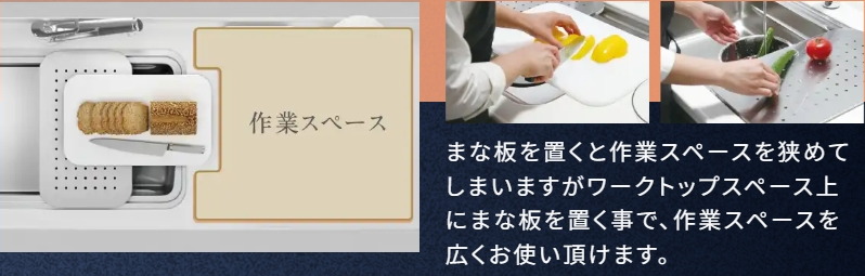 ワークトップスペース