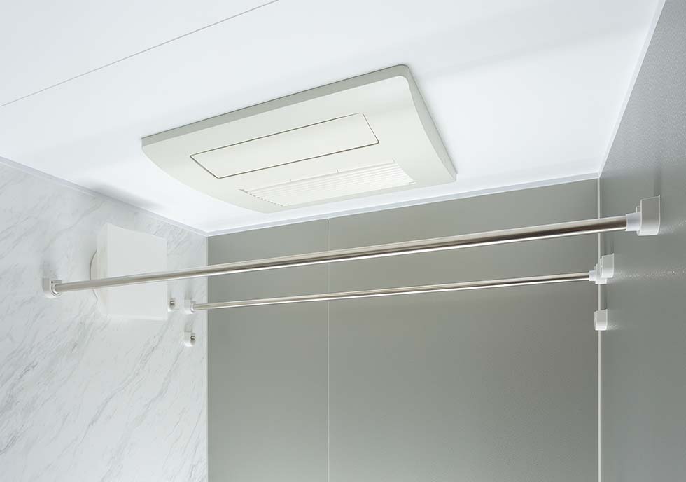 ダブル物干しバー