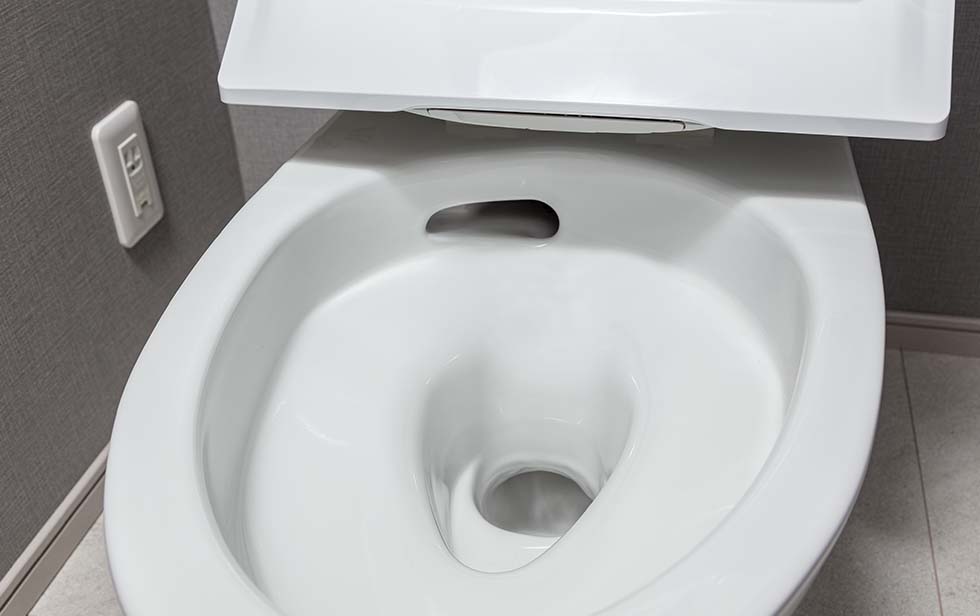 フチレス形状&お掃除リフトアップ