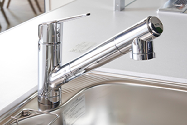 浄水機能付きハンドシャワー水栓