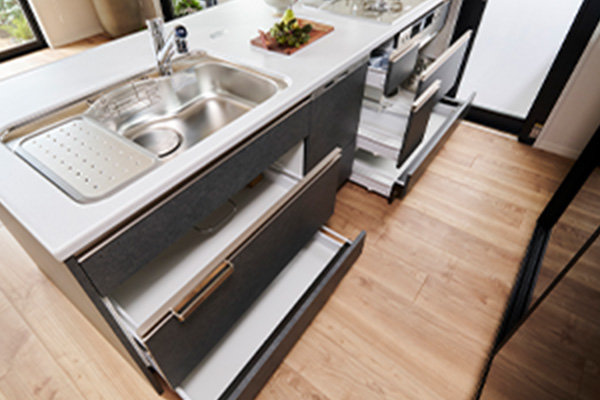 オールスライド収納