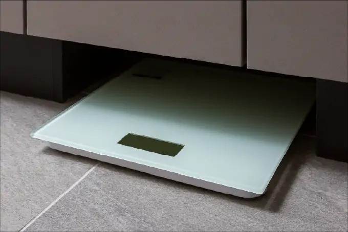 ヘルスメーター収納スペース