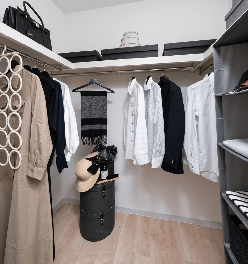 全戸ウォークインクローゼット完備