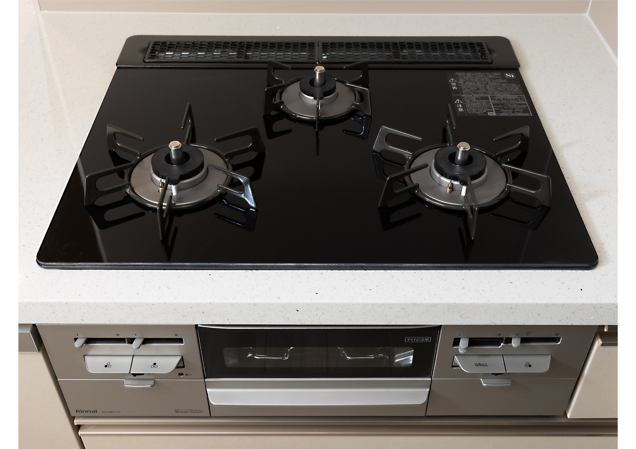 ガラストップコンロ