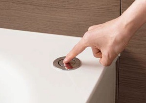 ワンプッシュ排水栓