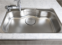 ワイド型静音シンク