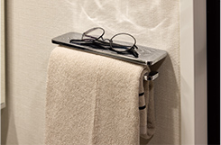 小物置付タオルリング