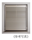 可動式ルーバー面格子