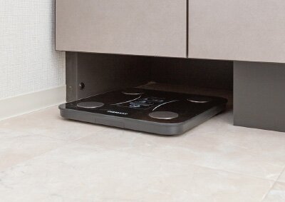 ヘルスメーター収納スペース