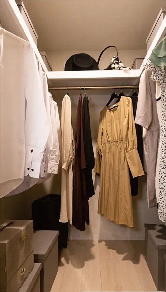 大型ウォークインクローゼット