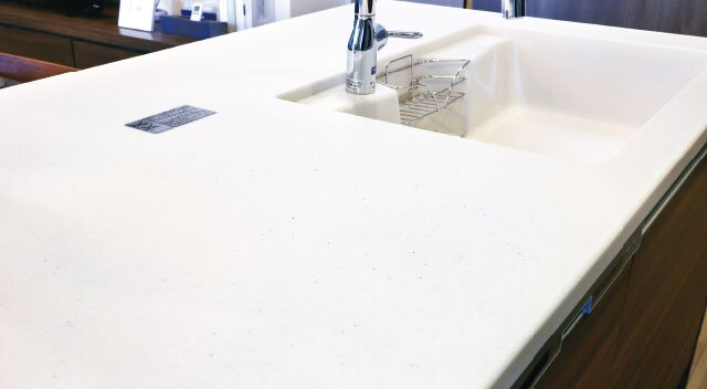 人造大理石カウンター