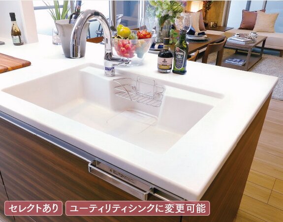 人造大理石シンク