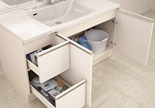 収納豊富なキャビネット