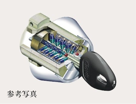 ディンプルシリンダー錠