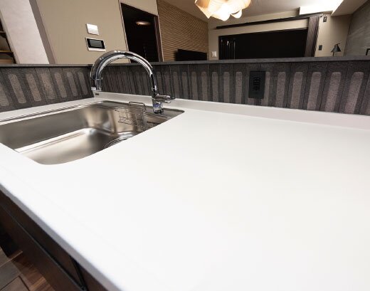 人造大理石カウンター