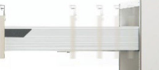 フルオープンスライドレールソフトクロージング機構