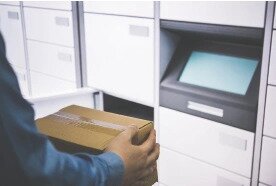 荷物の受取に便利な宅配ボックス