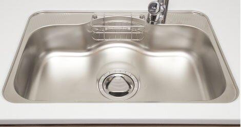 低騒音仕様のシンク