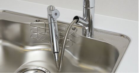 浄水器一体型節湯C1ハンドシャワー水栓