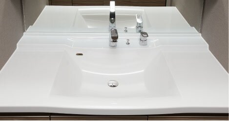 スクエアボウル一体型天板