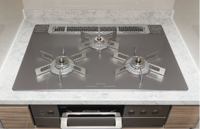 ガラストップコンロ