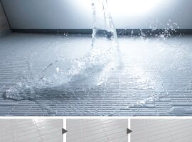 フラッグストーンフロア