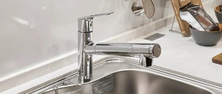 浄水器一体型
シャワー混合水栓 4階〜29階