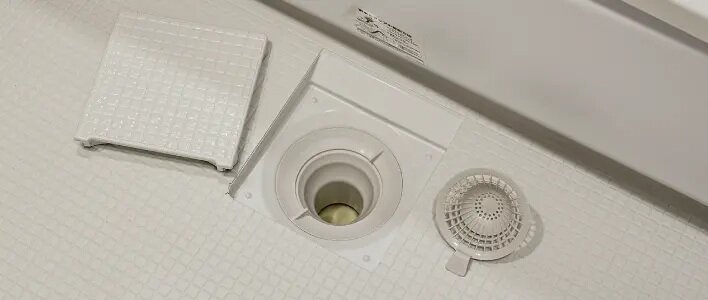 お掃除ラクラク排水口