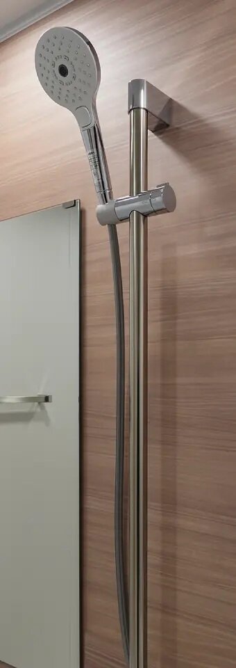 手すり兼用スライドバー