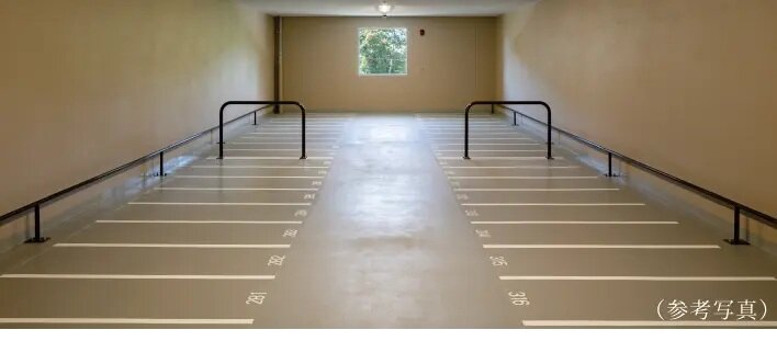 平面式自転車置場