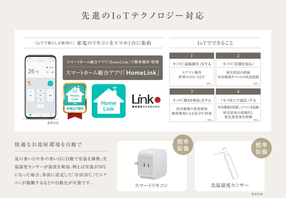 先進のIoTテクノロジー対応