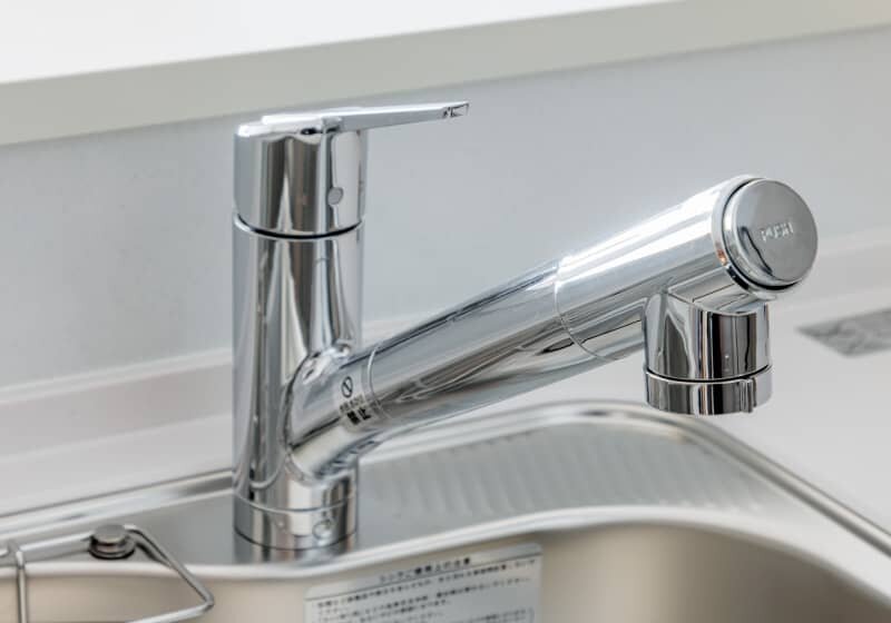 浄水機能付きハンドシャワー水栓