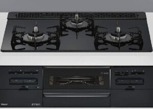 三口ガラストップコンロ