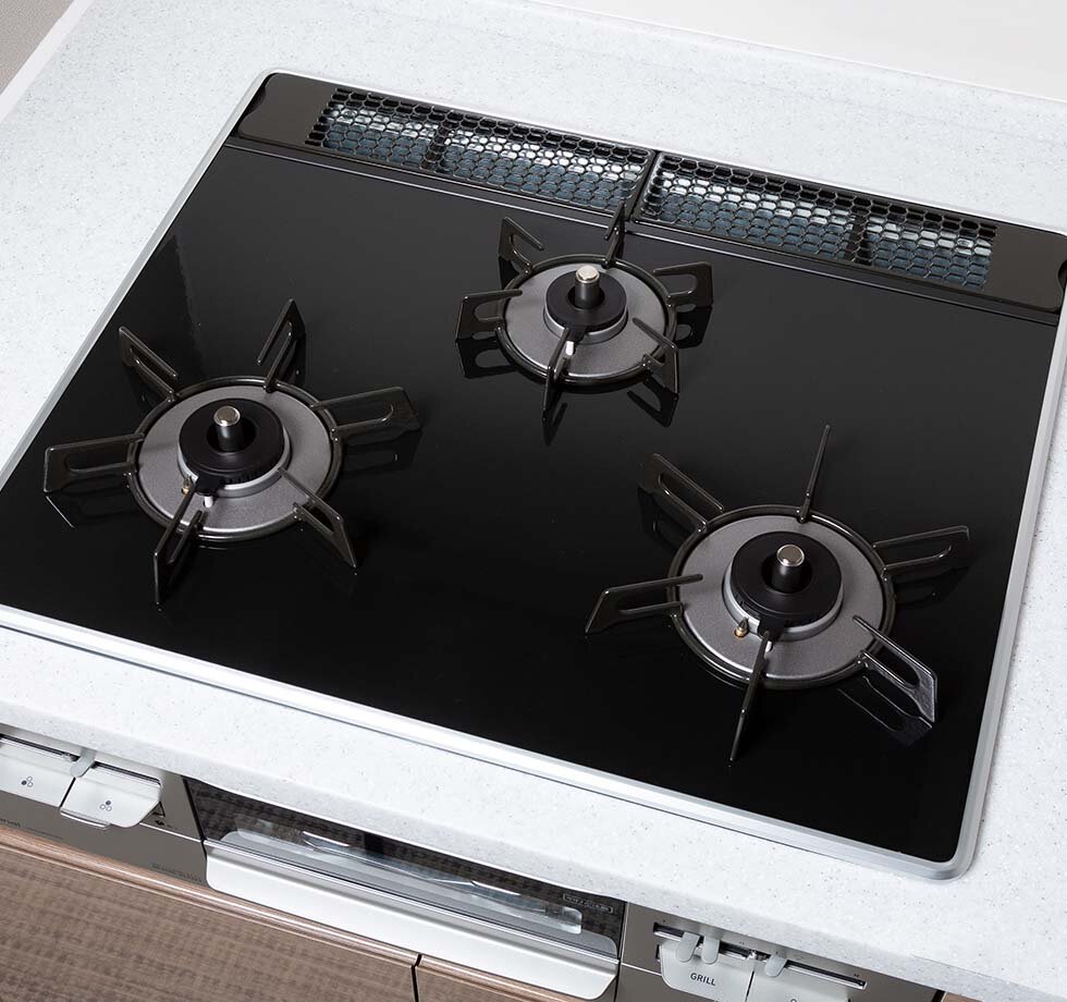 Siセンサー付きパールクリスタルトップコンロ