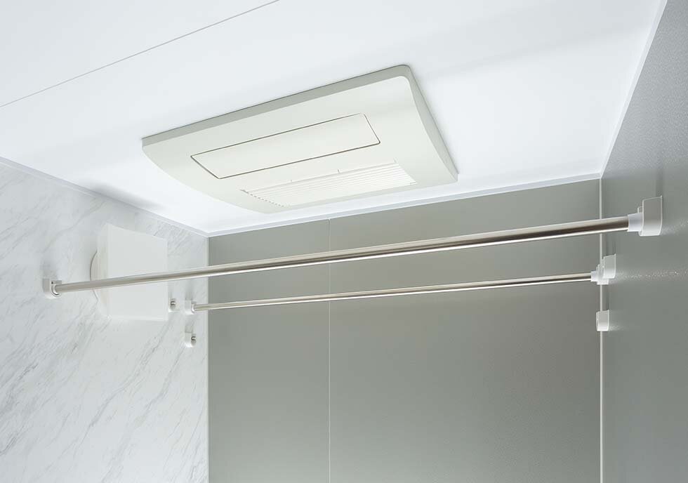 ダブル物干しバー