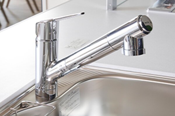 浄水機能付きハンドシャワー水栓