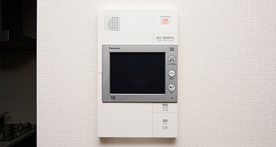 カラーモニター付ハンズフリーインターホン