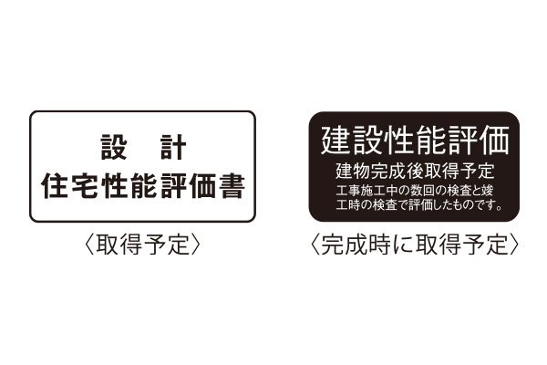 国土交通大臣による「住宅性能評価書」を取得予定