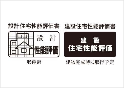 「住宅性能評価書」を取得予定