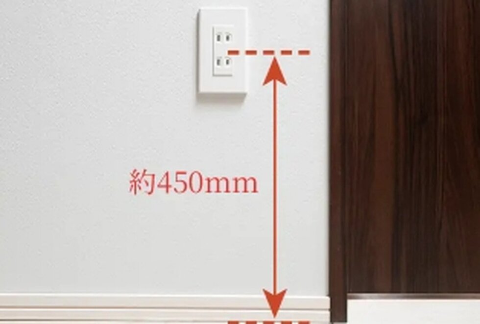 コンセントの高さ