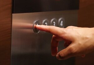 オートロック連動エレベーター