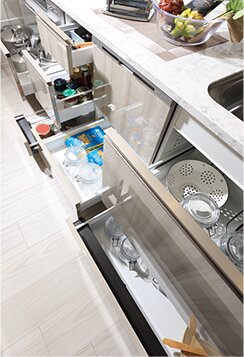 スライド式収納