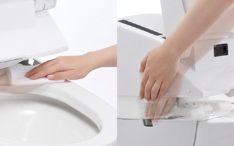 お掃除リフトアップトイレ