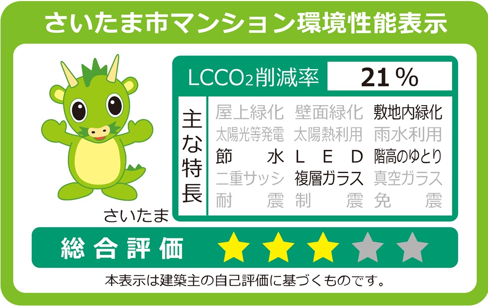 さいたま市マンション環境性能表示