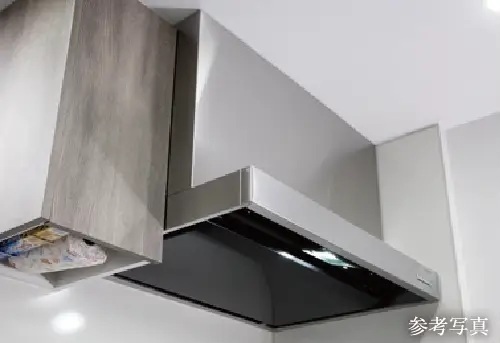 整流板付きレンジフード