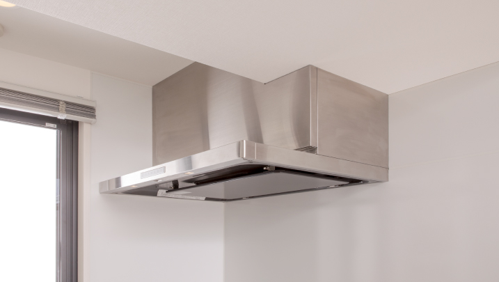 整流板付レンジフード