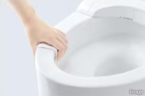 フチなし便器