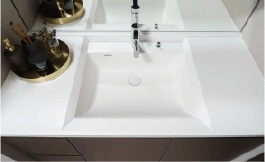 センターボウル一体型カウンター