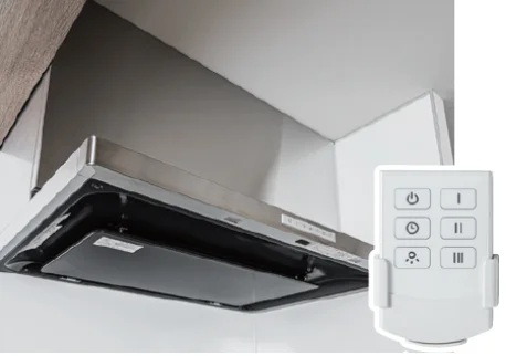 レンジフード（マグネット式リモコン付き）
