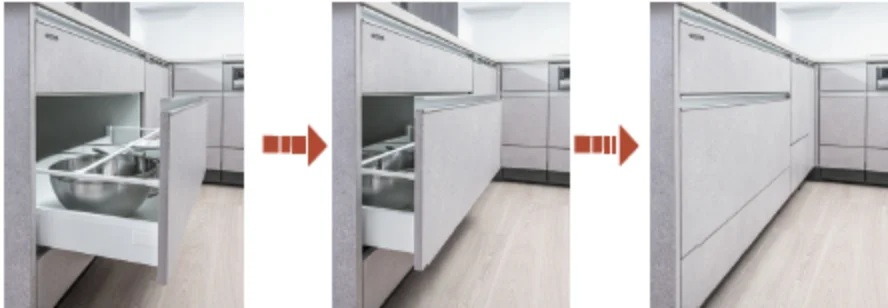 ソフトクローズ仕様